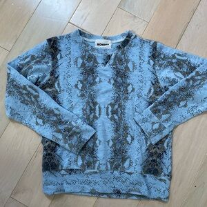 Mini Monrow girls soft stretch sweatshirt 10-12
